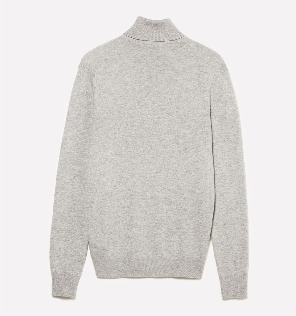 Μπλούζα γκρι regular fit με ψηλό γιακά - μπλούζες ζιβάγκο ανδρικές - Γκρι | Sisley image number 2